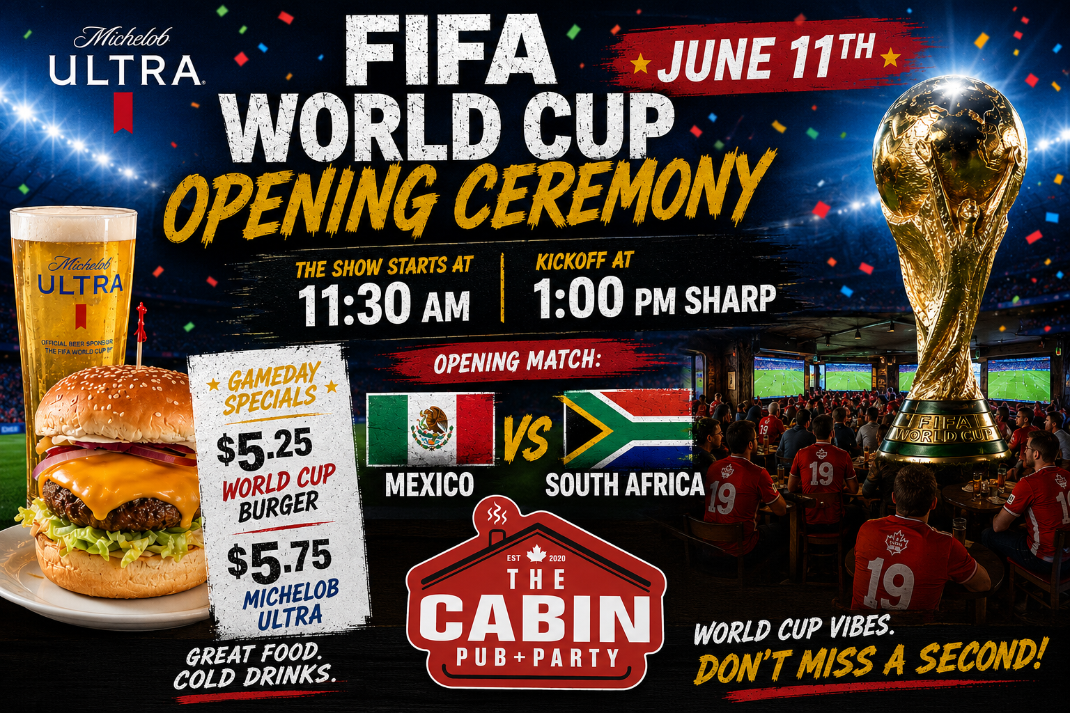 FIFA Wolrd Cup Opening Match Edmonton