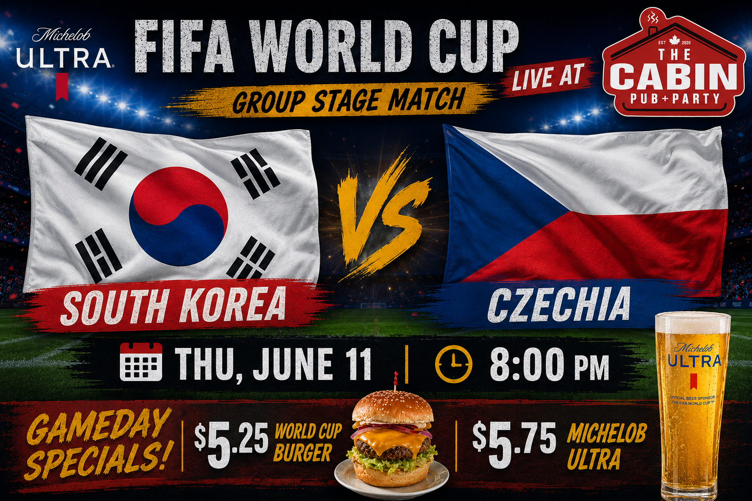 South Korea vs. Czechia - Edmonton