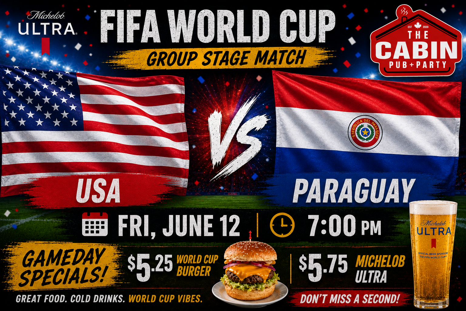 USA vs. Paraguay